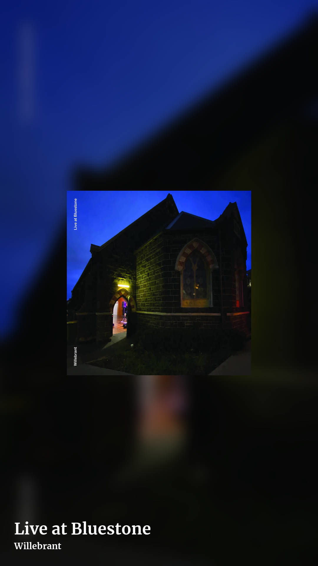 Live at Bluestone by Willebrant, story clean share image