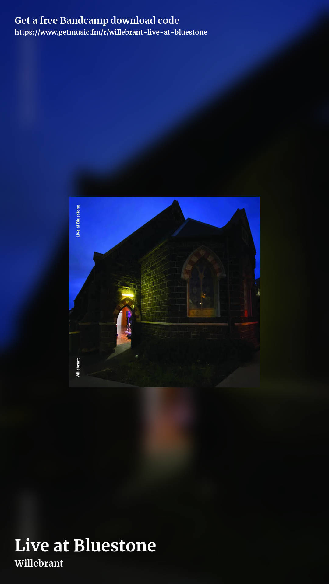 Live at Bluestone by Willebrant, story promo share image