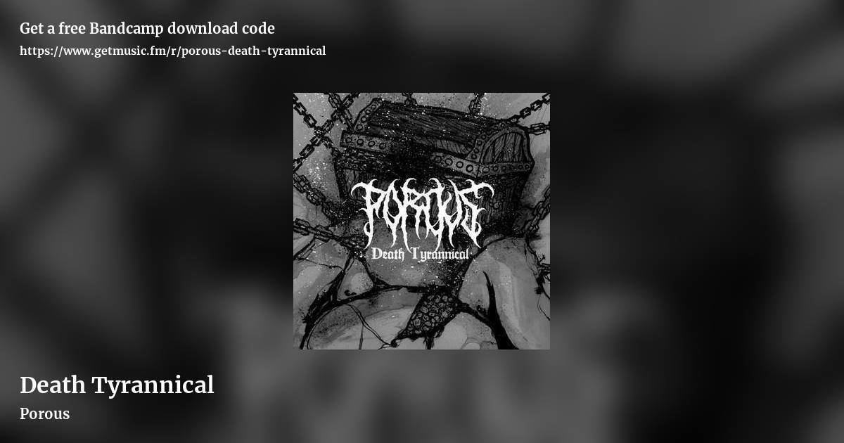 Death Tyrannical by Porous, landscape promo share image