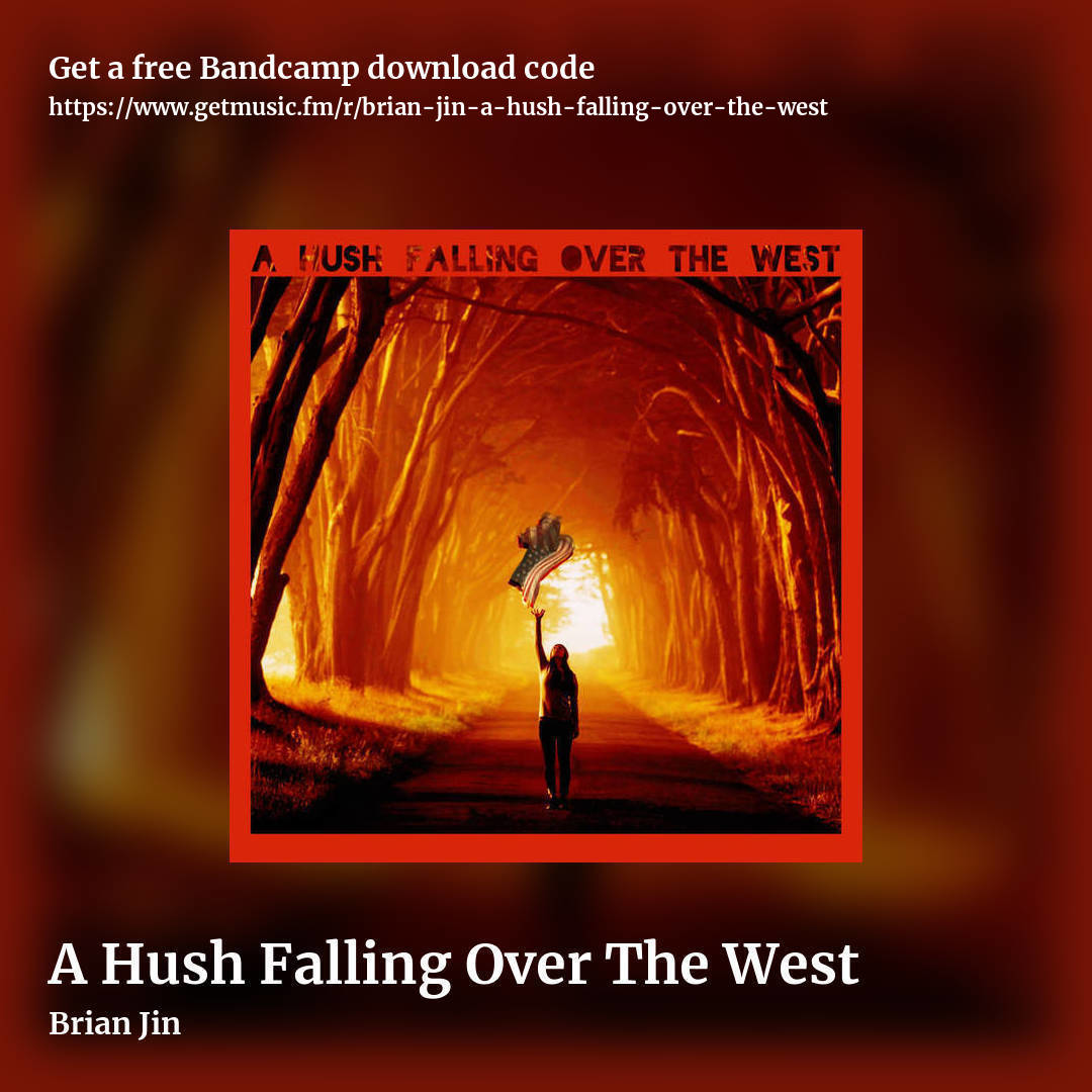 A Hush Falling Over The West by Brian Jin, square promo share image