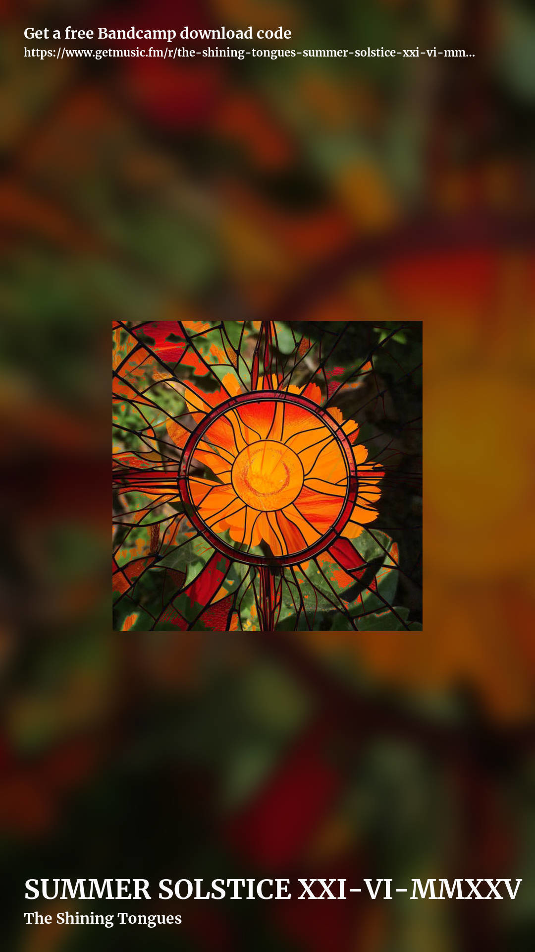 SUMMER SOLSTICE XXI-VI-MMXXV by The Shining Tongues, story promo share image