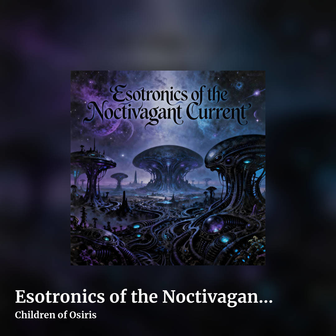 Esotronics of the Noctivagant Current by Children of Osiris, square clean share image