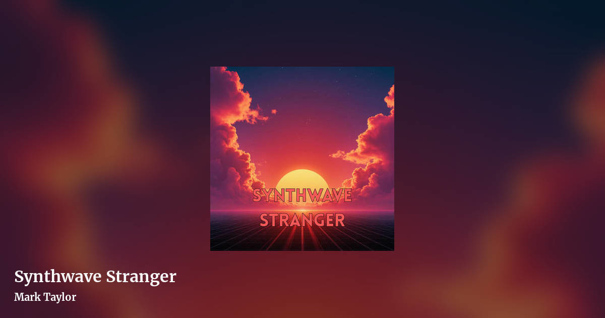Synthwave Stranger by Mark Taylor , landscape clean share image