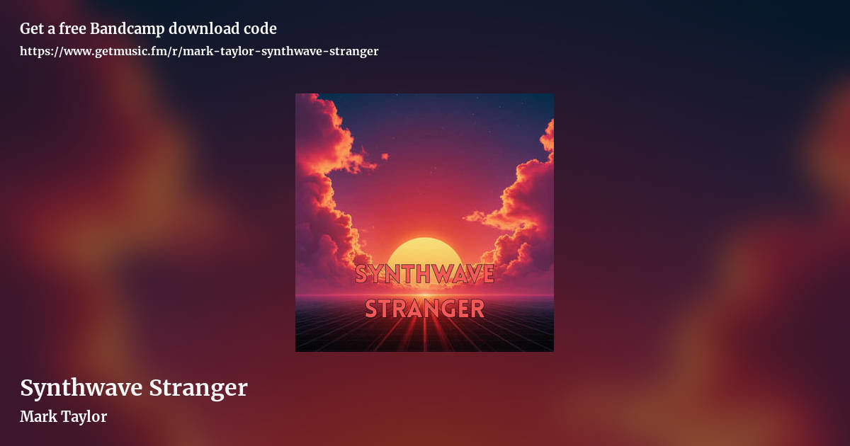 Synthwave Stranger by Mark Taylor , landscape promo share image