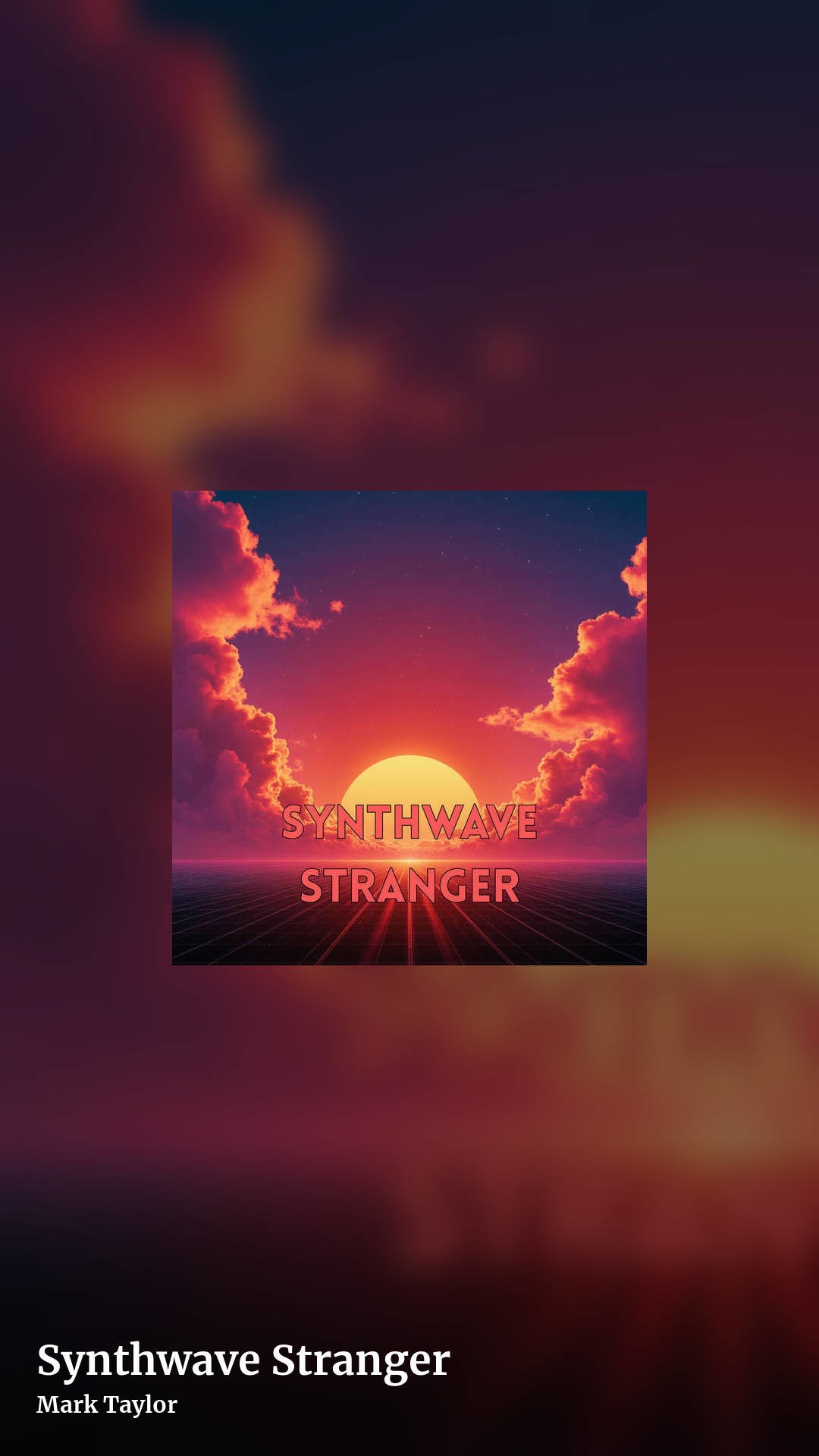 Synthwave Stranger by Mark Taylor , story clean share image