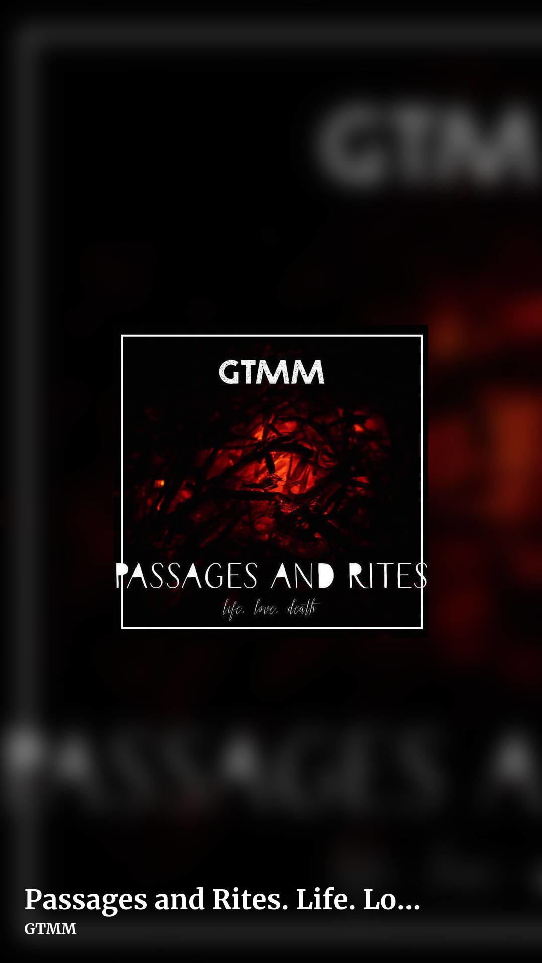 Passages and Rites. Life. Love. Death. by GTMM, story clean share image