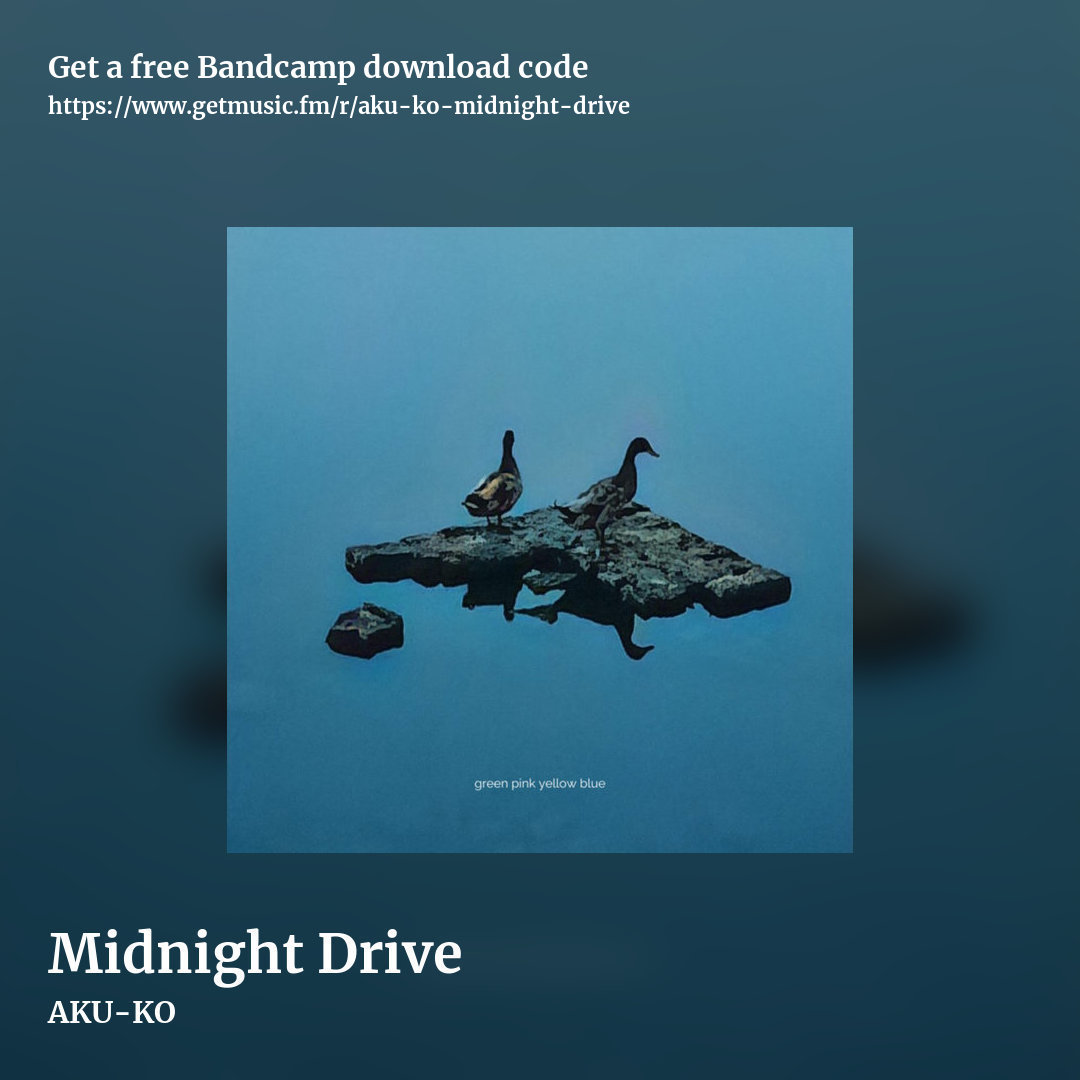 Midnight Drive by AKU-KO, square promo share image