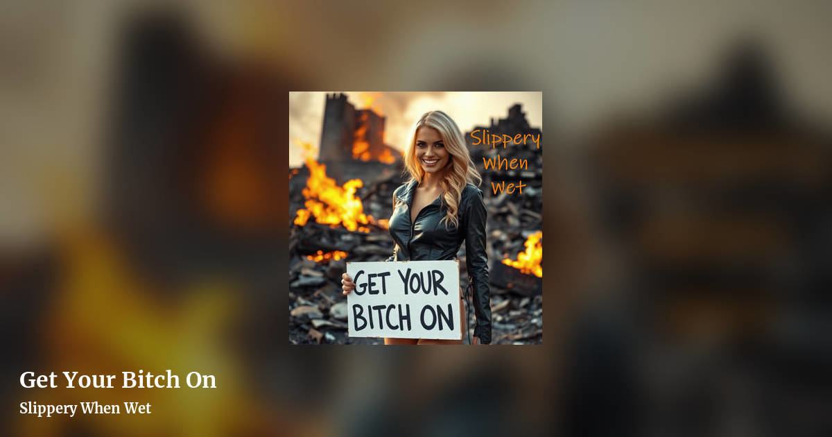 Get Your Bitch On by Slippery When Wet, landscape clean share image
