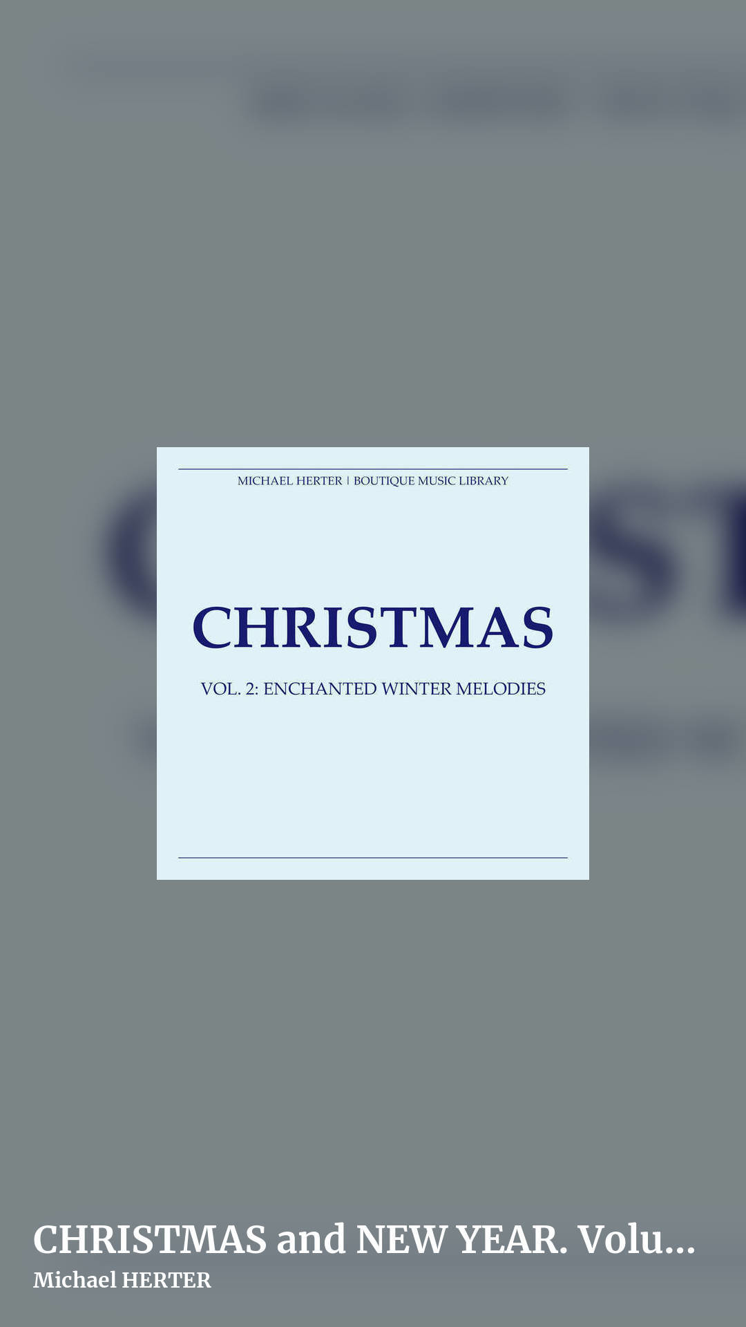 CHRISTMAS and NEW YEAR. Volume 2 by Michael HERTER, story clean share image