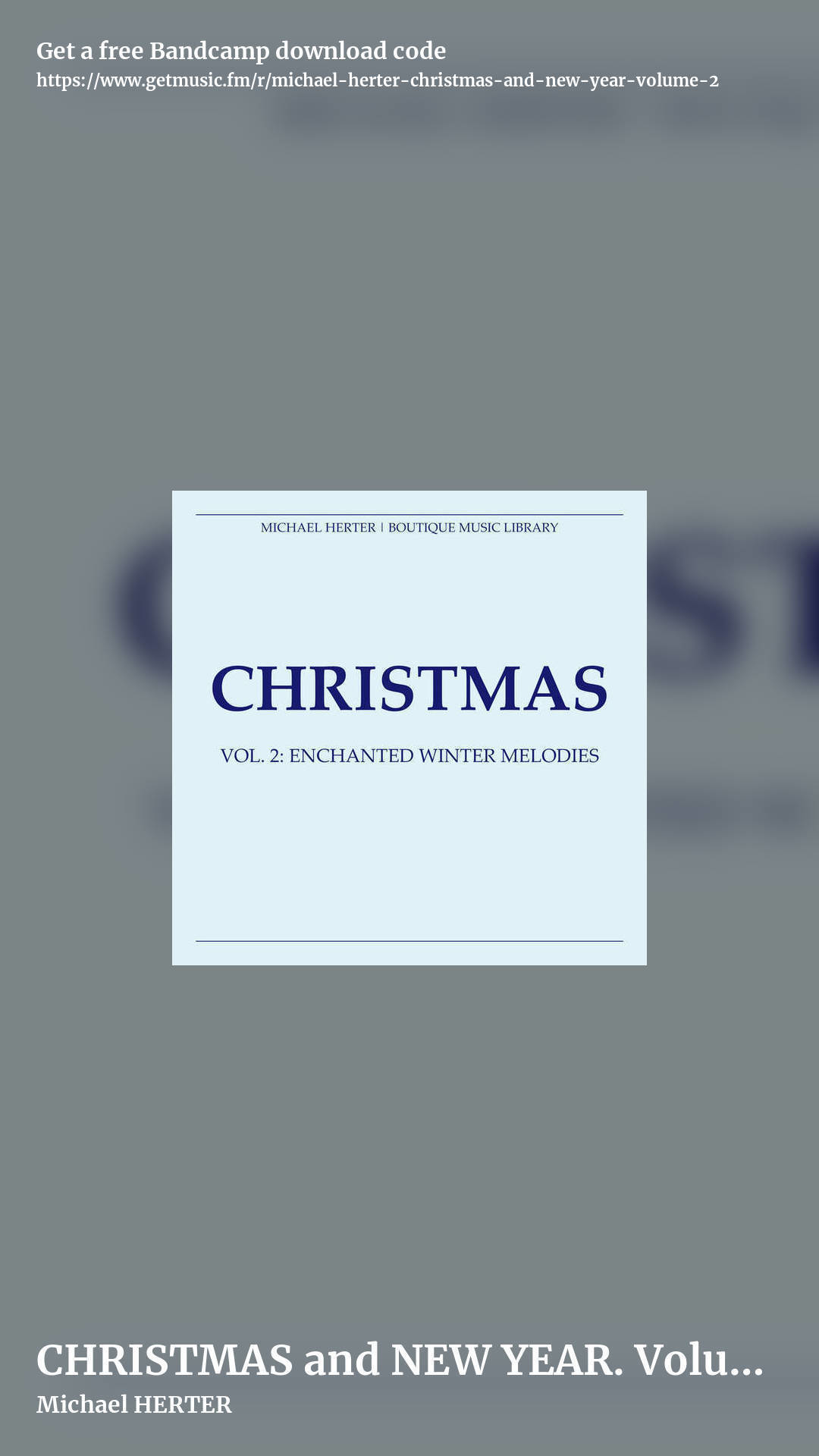 CHRISTMAS and NEW YEAR. Volume 2 by Michael HERTER, story promo share image