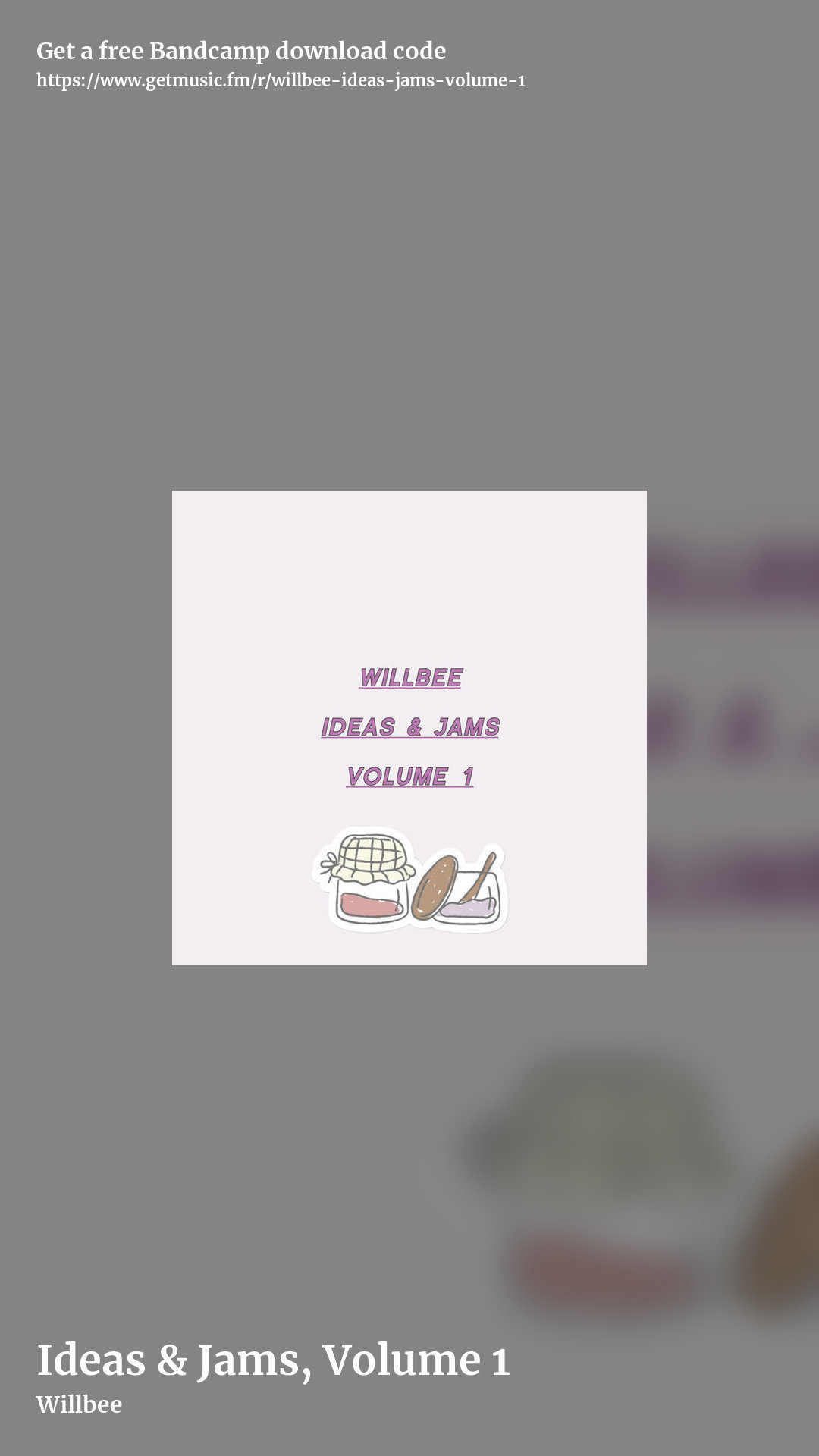 Ideas & Jams, Volume 1 by Willbee, story promo share image