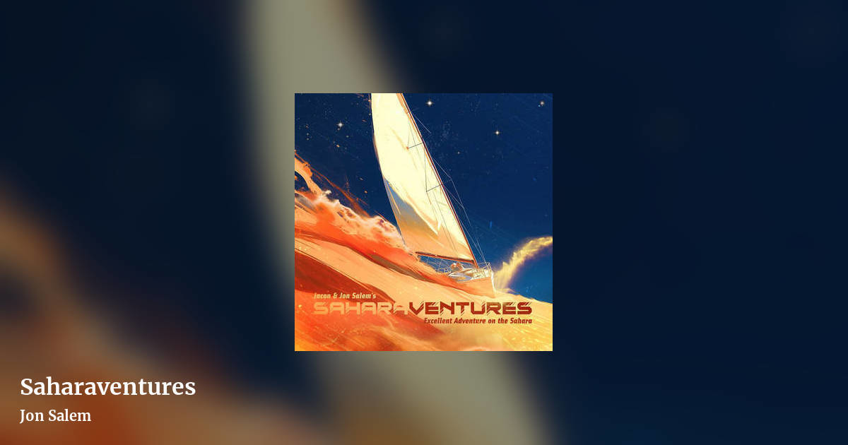 Saharaventures by Jon Salem, landscape clean share image