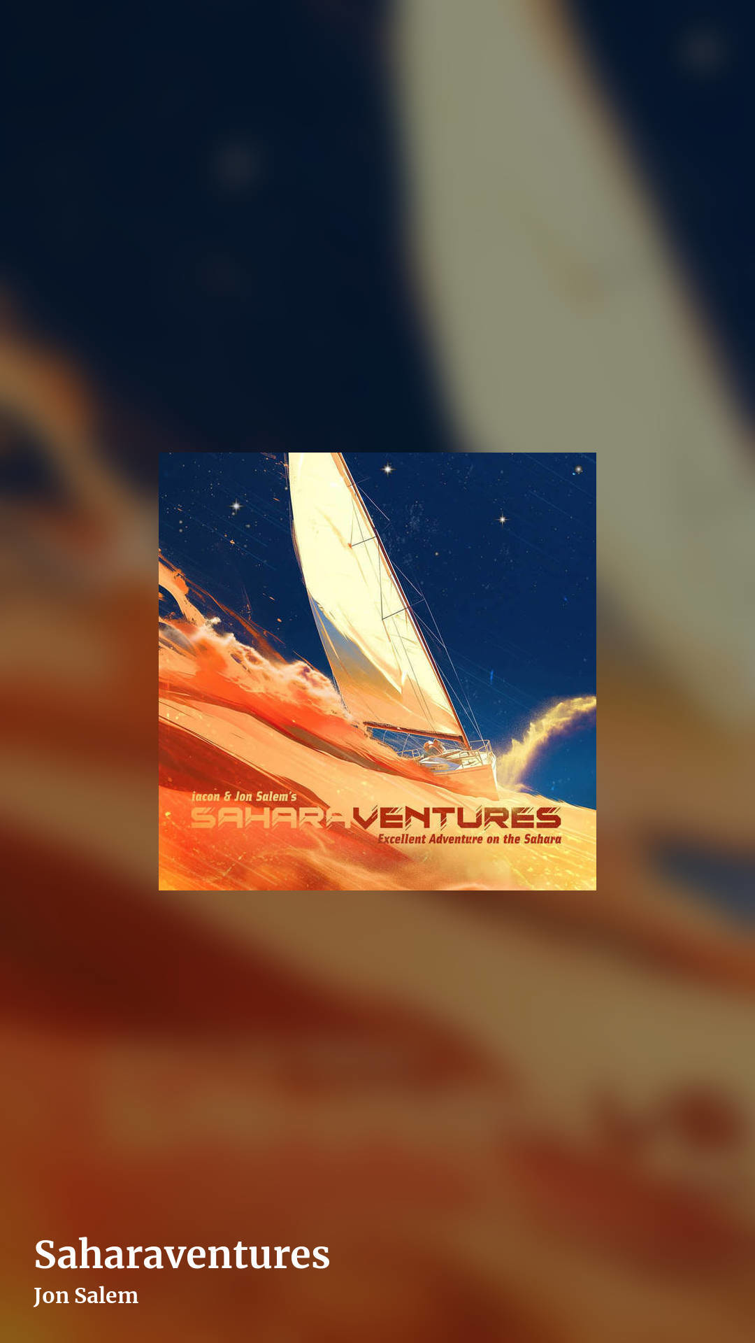 Saharaventures by Jon Salem, story clean share image