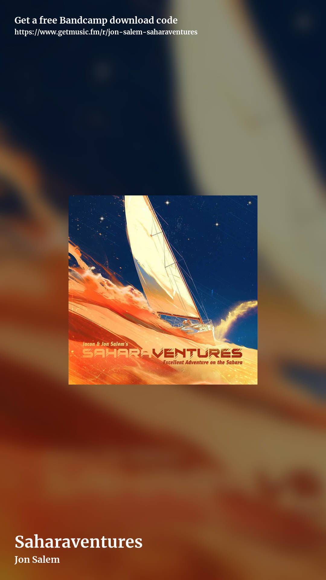 Saharaventures by Jon Salem, story promo share image