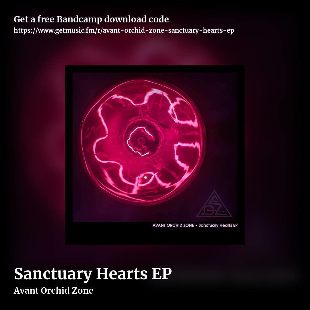Sanctuary Hearts EP by Avant Orchid Zone, square promo share image