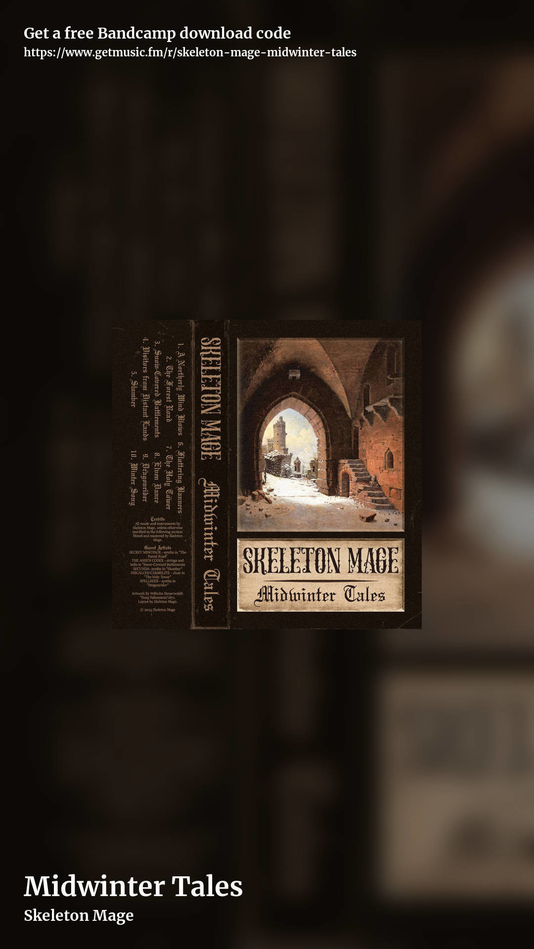 Midwinter Tales by Skeleton Mage, story promo share image