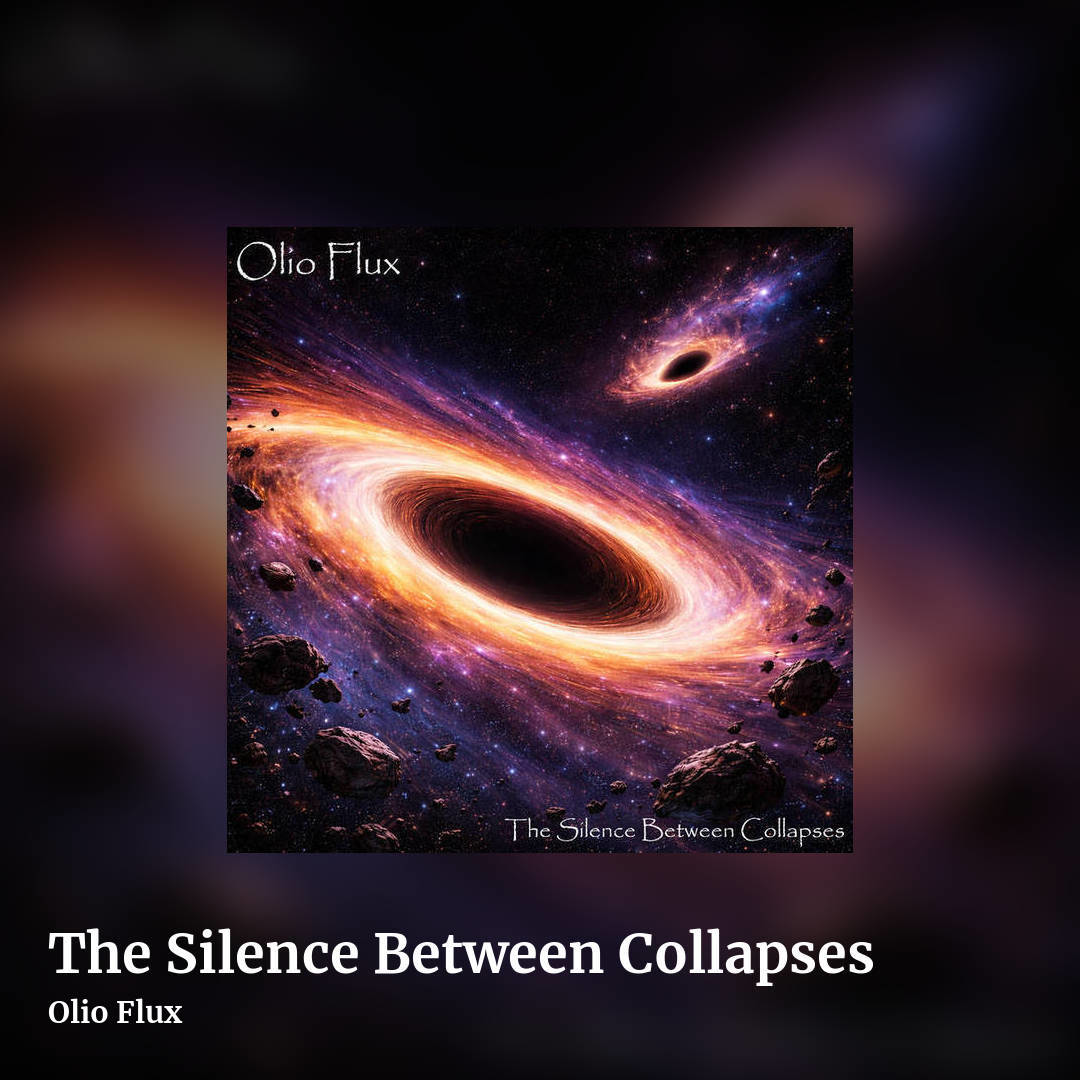 The Silence Between Collapses by Olio Flux, square clean share image