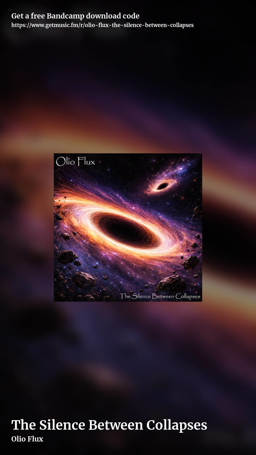 The Silence Between Collapses by Olio Flux, story promo share image