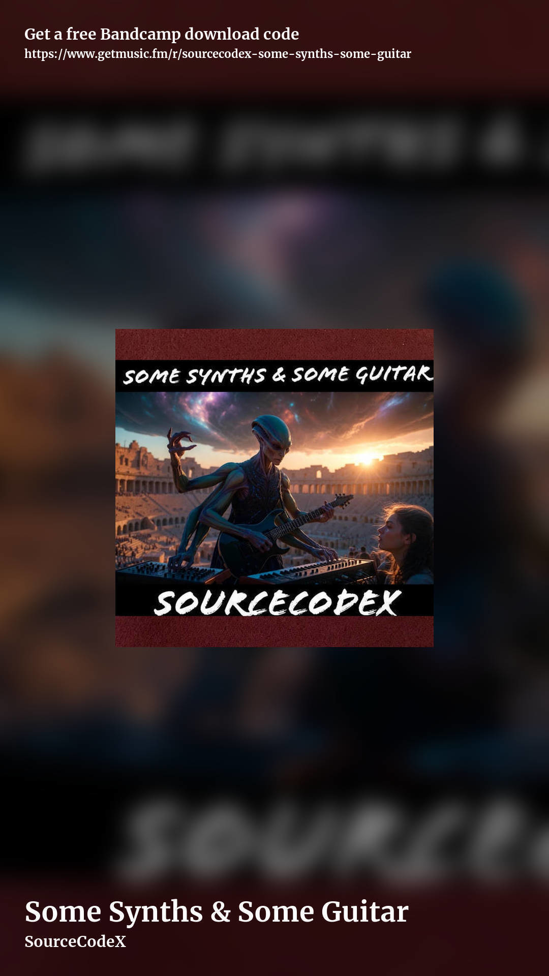 Some Synths & Some Guitar by SourceCodeX, story promo share image