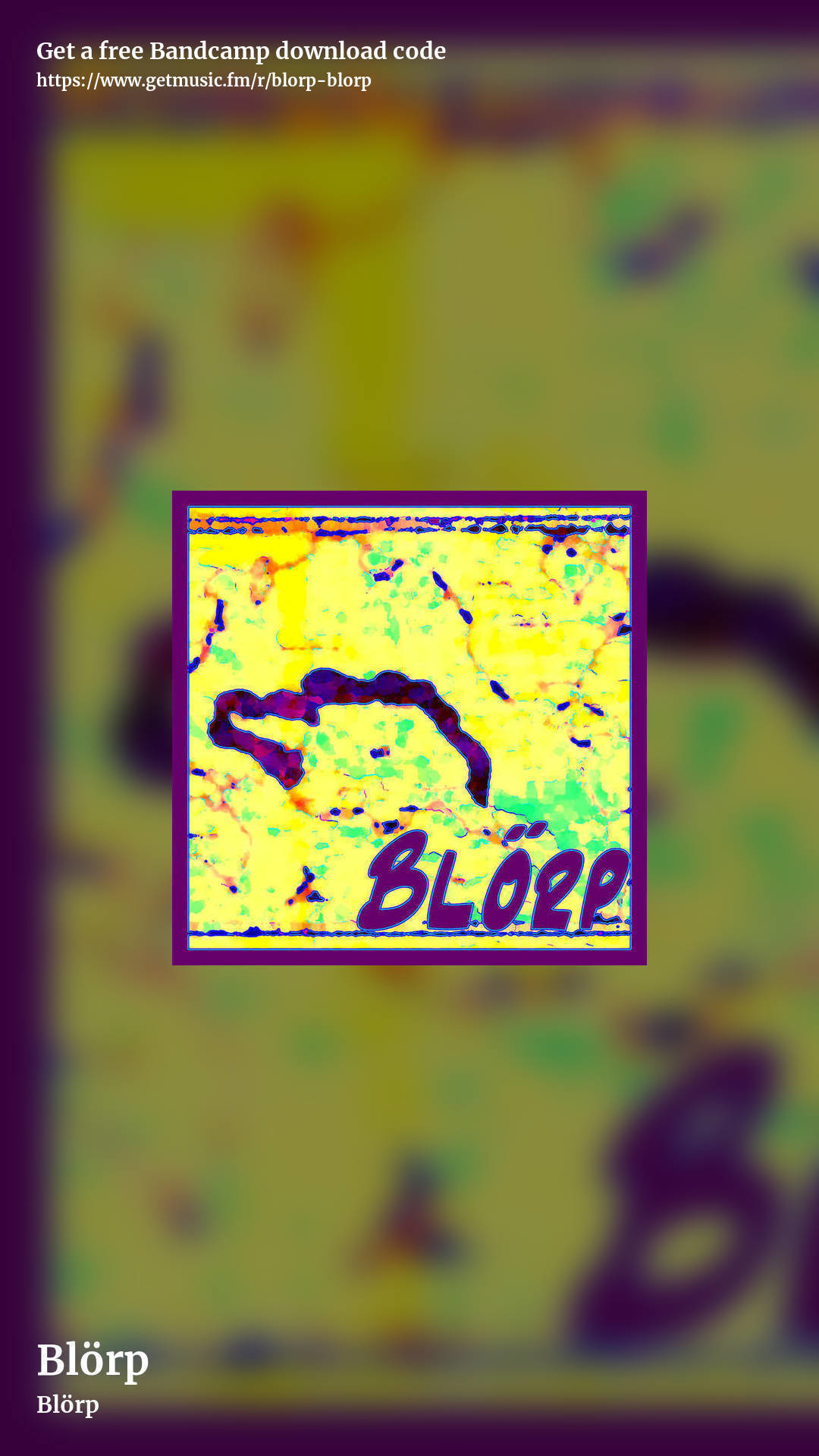 Blörp by Blörp, story promo share image