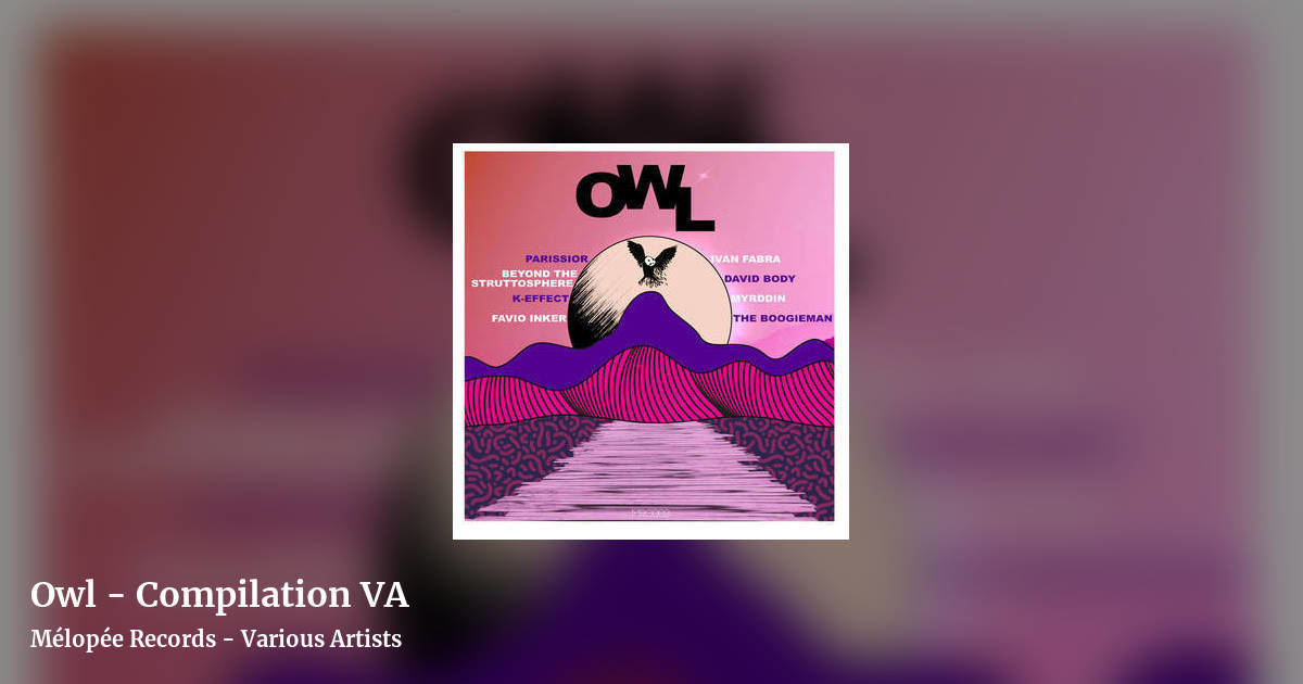 Owl - Compilation VA by Mélopée Records - Various Artists, landscape clean share image