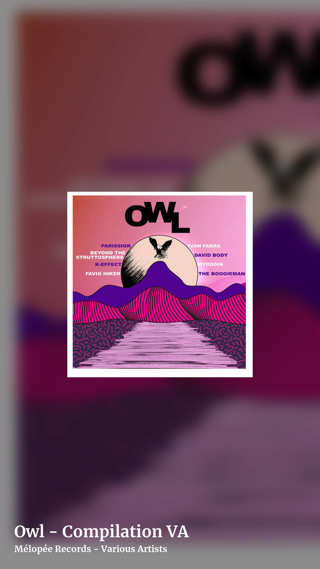 Owl - Compilation VA by Mélopée Records - Various Artists, story clean share image