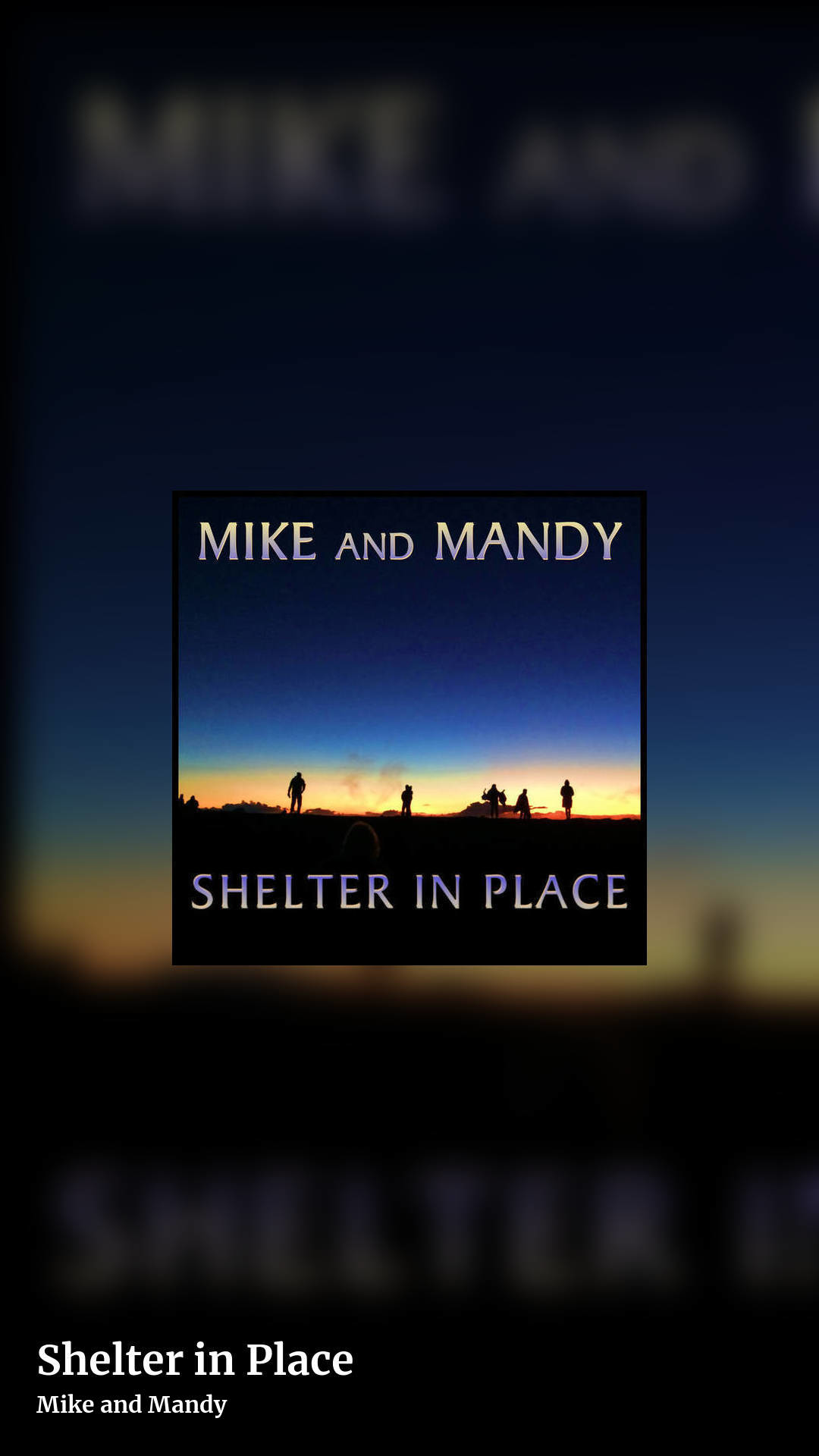 Shelter in Place by Mike and Mandy, story clean share image