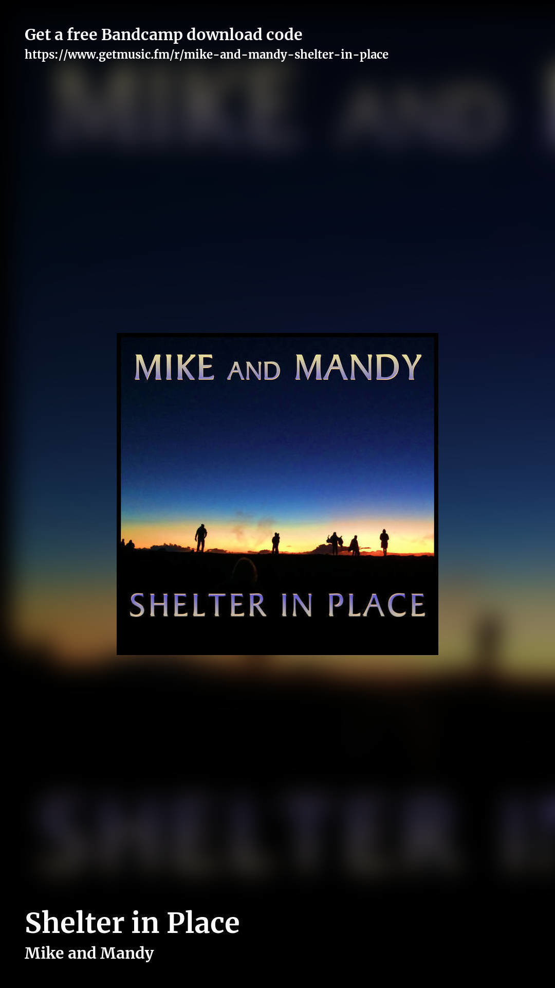 Shelter in Place by Mike and Mandy, story promo share image