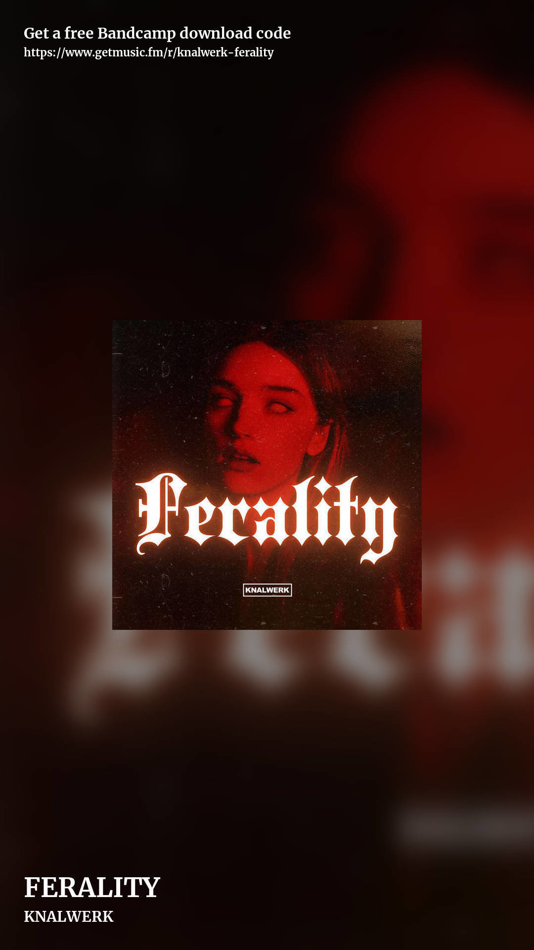 FERALITY by KNALWERK, story promo share image