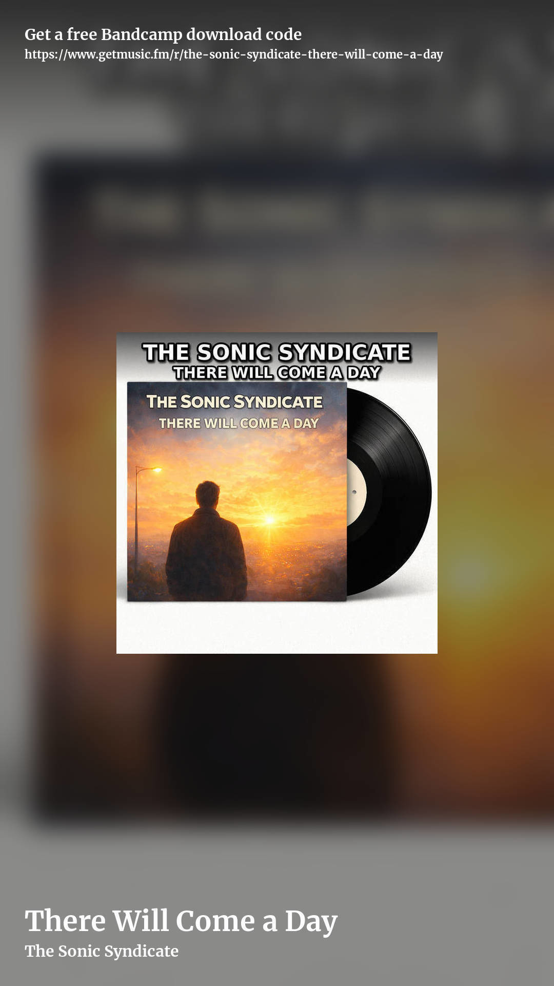 There Will Come a Day by The Sonic Syndicate, story promo share image