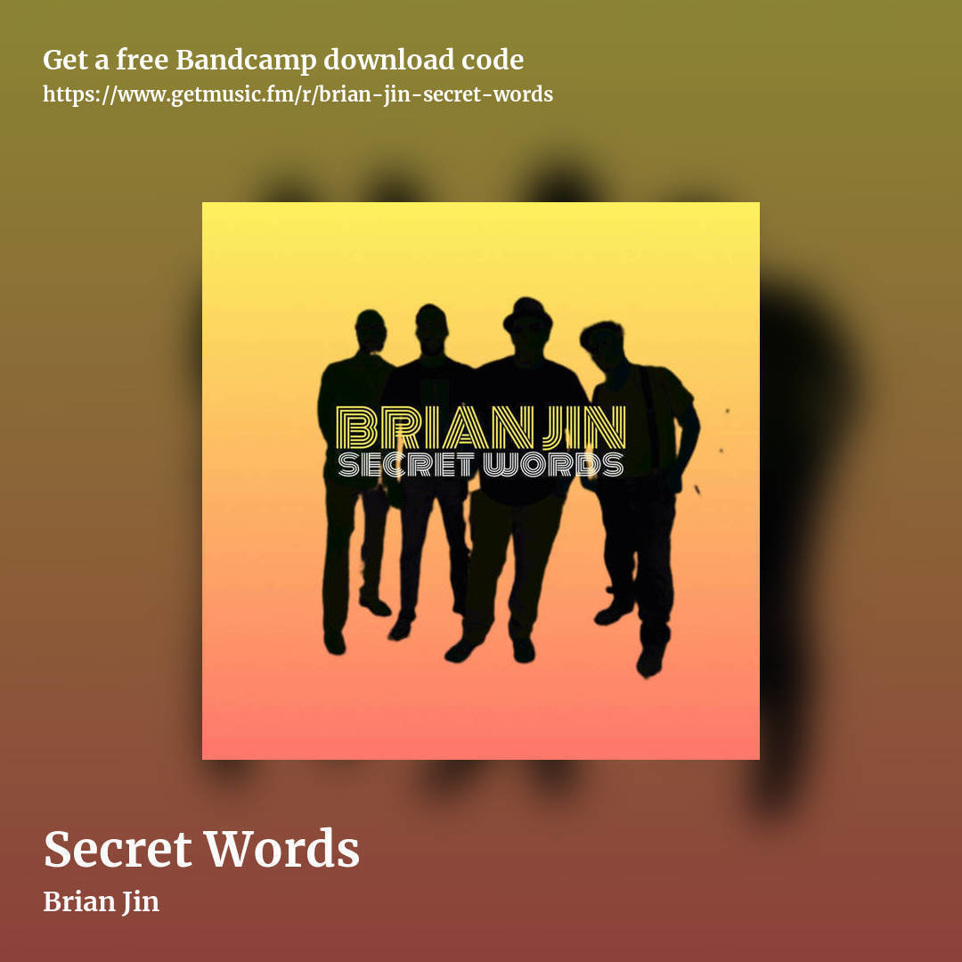 Secret Words by Brian Jin, square promo share image