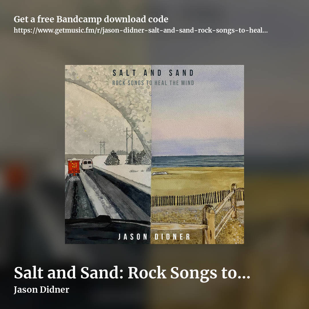 Salt and Sand: Rock Songs to Heal the Mind by Jason Didner, square promo share image