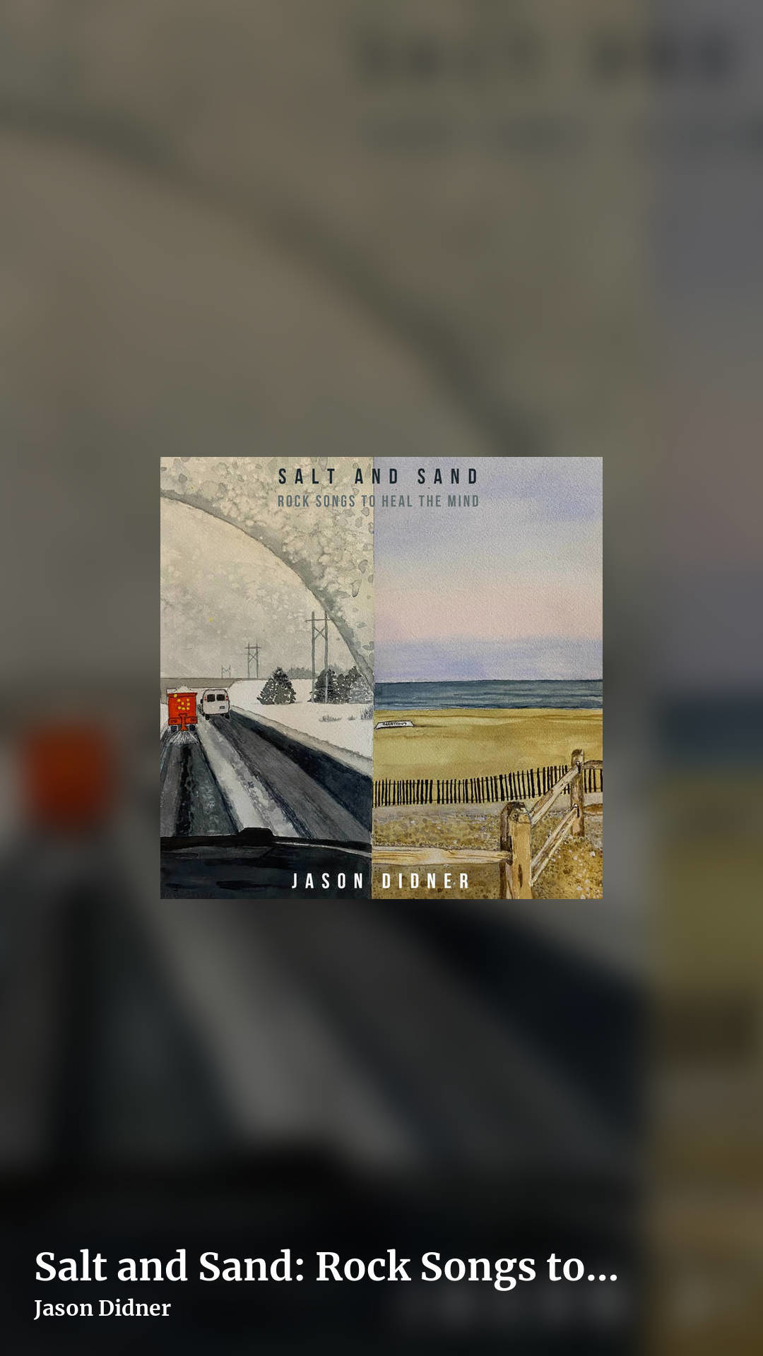 Salt and Sand: Rock Songs to Heal the Mind by Jason Didner, story clean share image