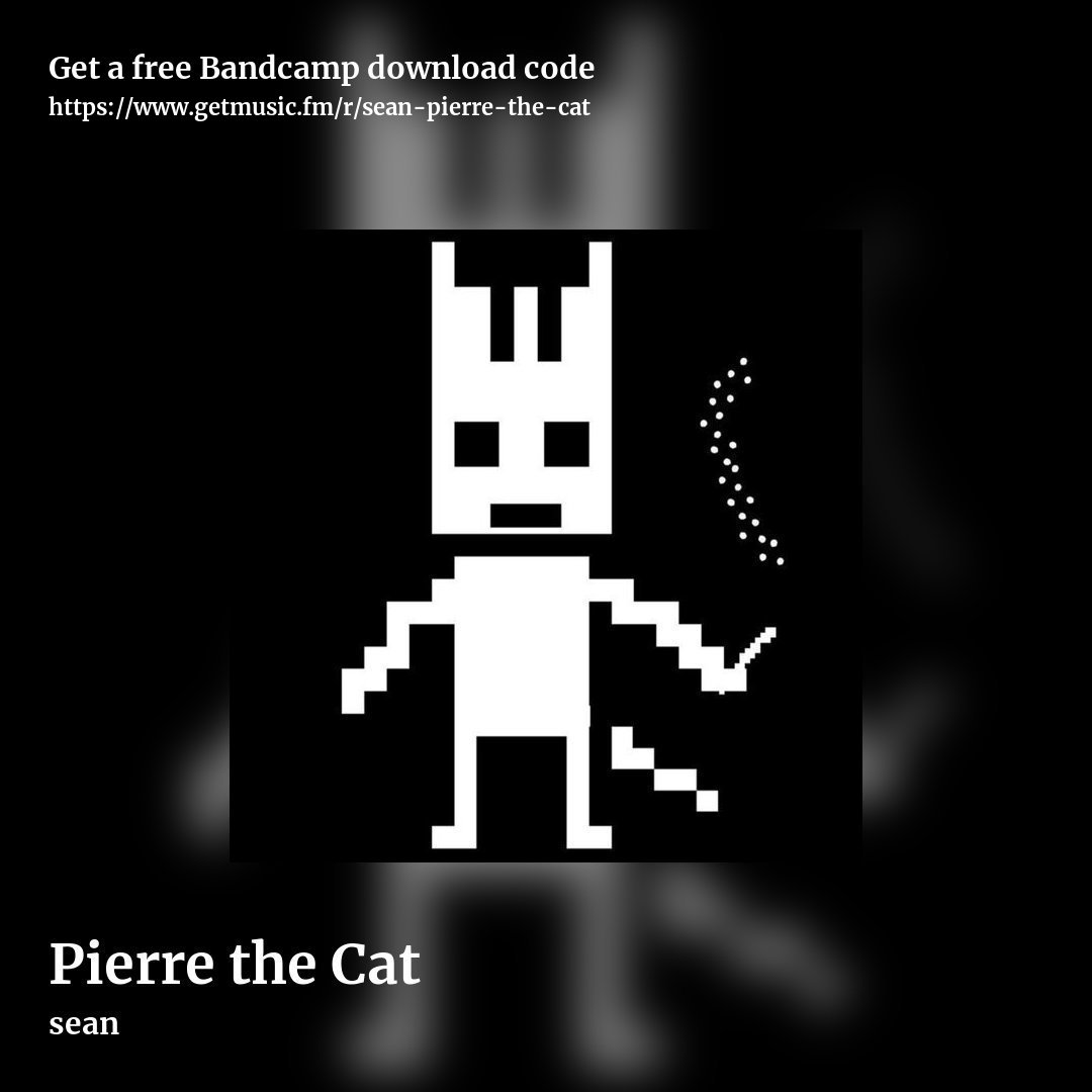 Pierre the Cat by sean, square promo share image