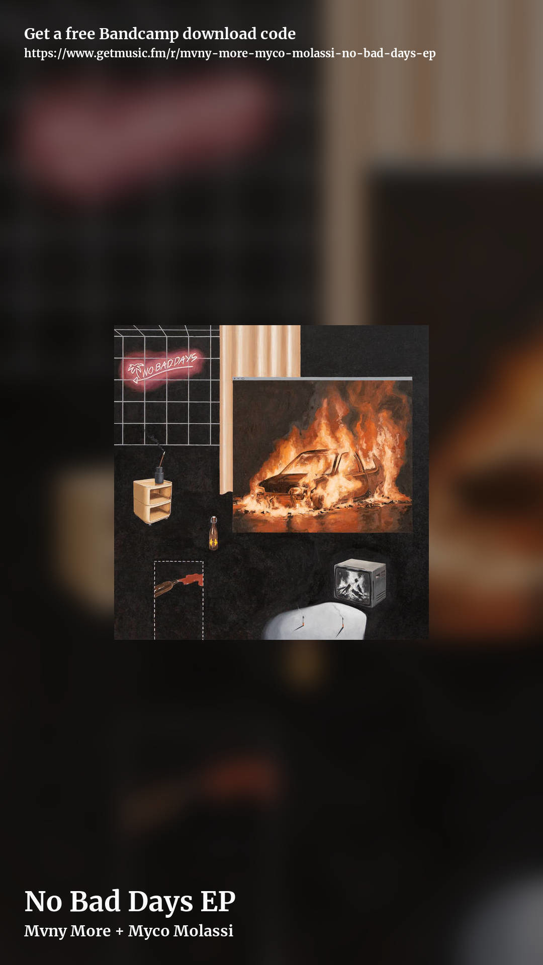 No Bad Days EP by Mvny More + Myco Molassi, story promo share image