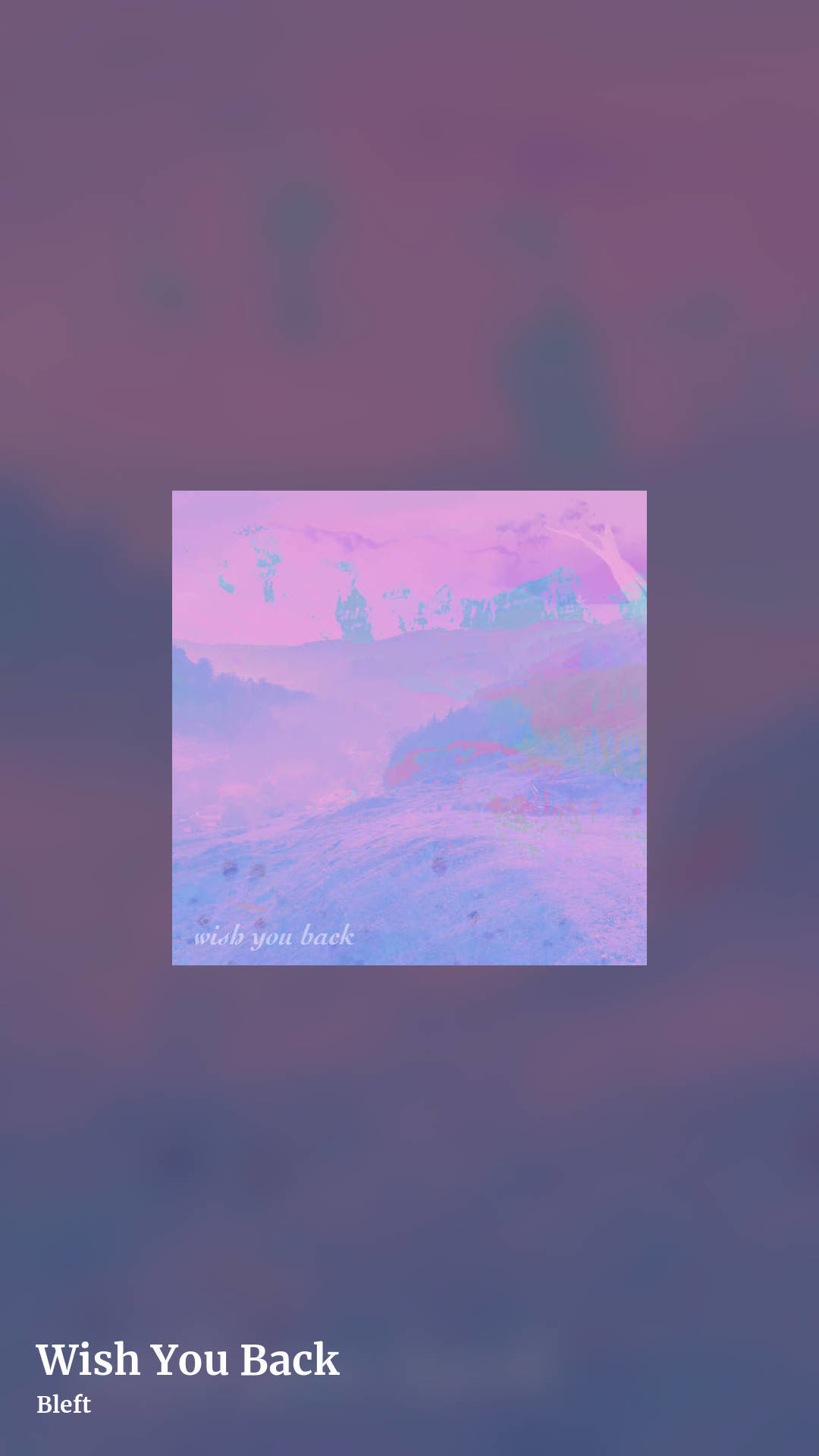Wish You Back by Bleft, story clean share image