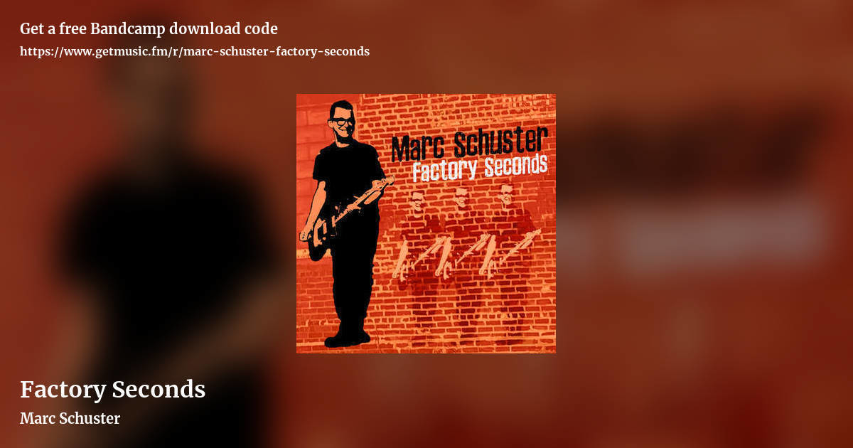 Factory Seconds by Marc Schuster, landscape promo share image