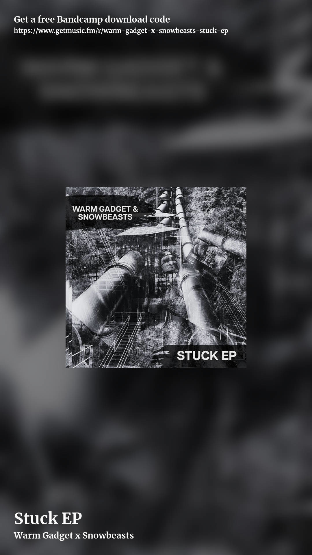 Stuck EP by Warm Gadget x Snowbeasts, story promo share image