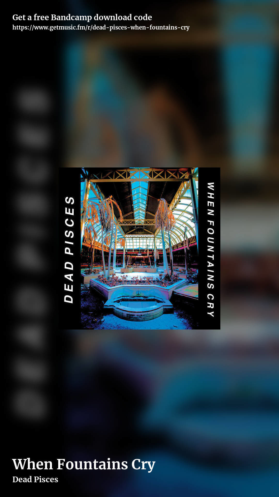 When Fountains Cry by Dead Pisces, story promo share image
