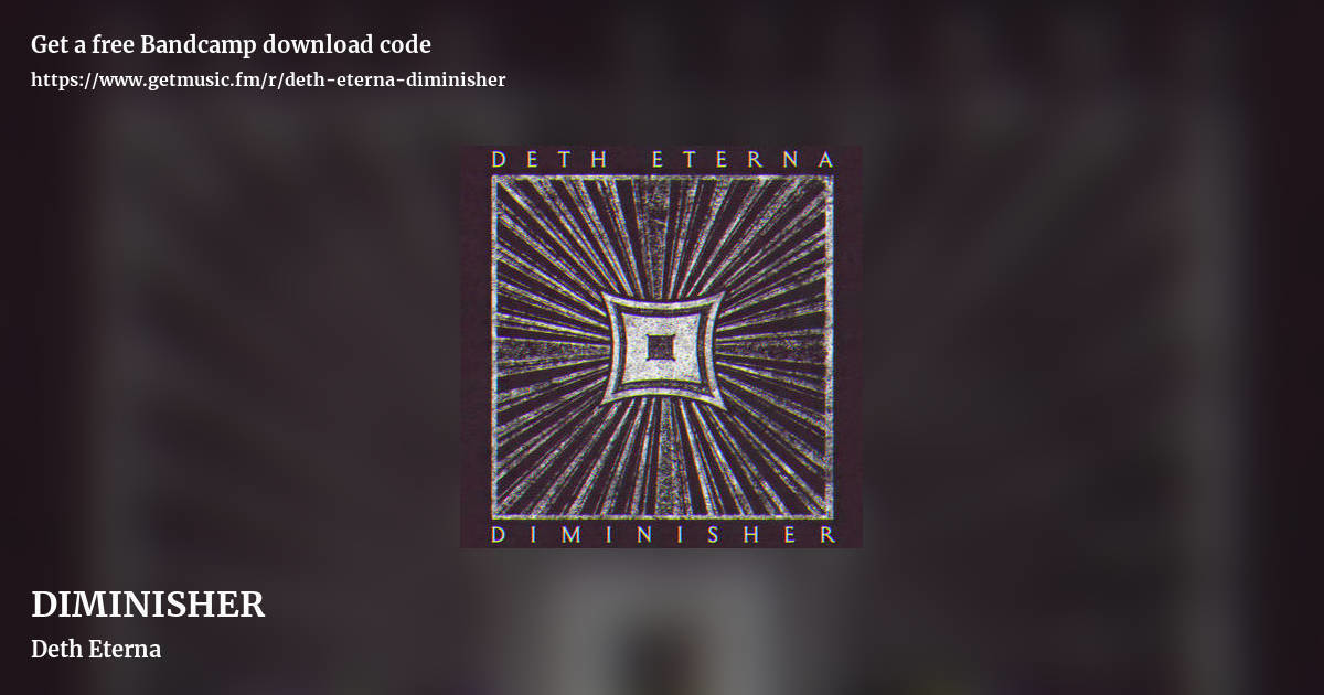 DIMINISHER by Deth Eterna, landscape promo share image