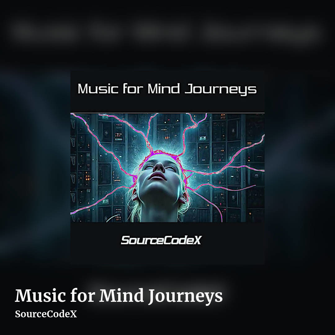 Music for Mind Journeys by SourceCodeX, square clean share image