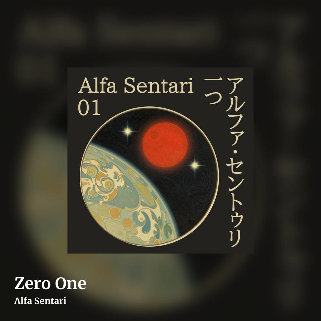 Zero One by Alfa Sentari, square clean share image