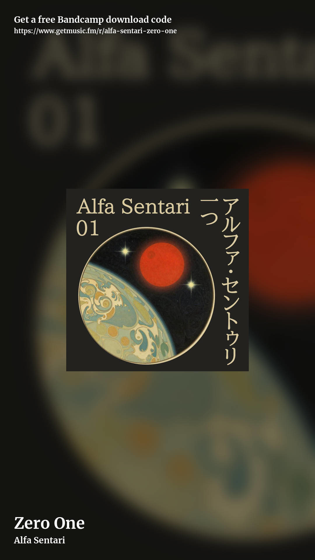 Zero One by Alfa Sentari, story promo share image