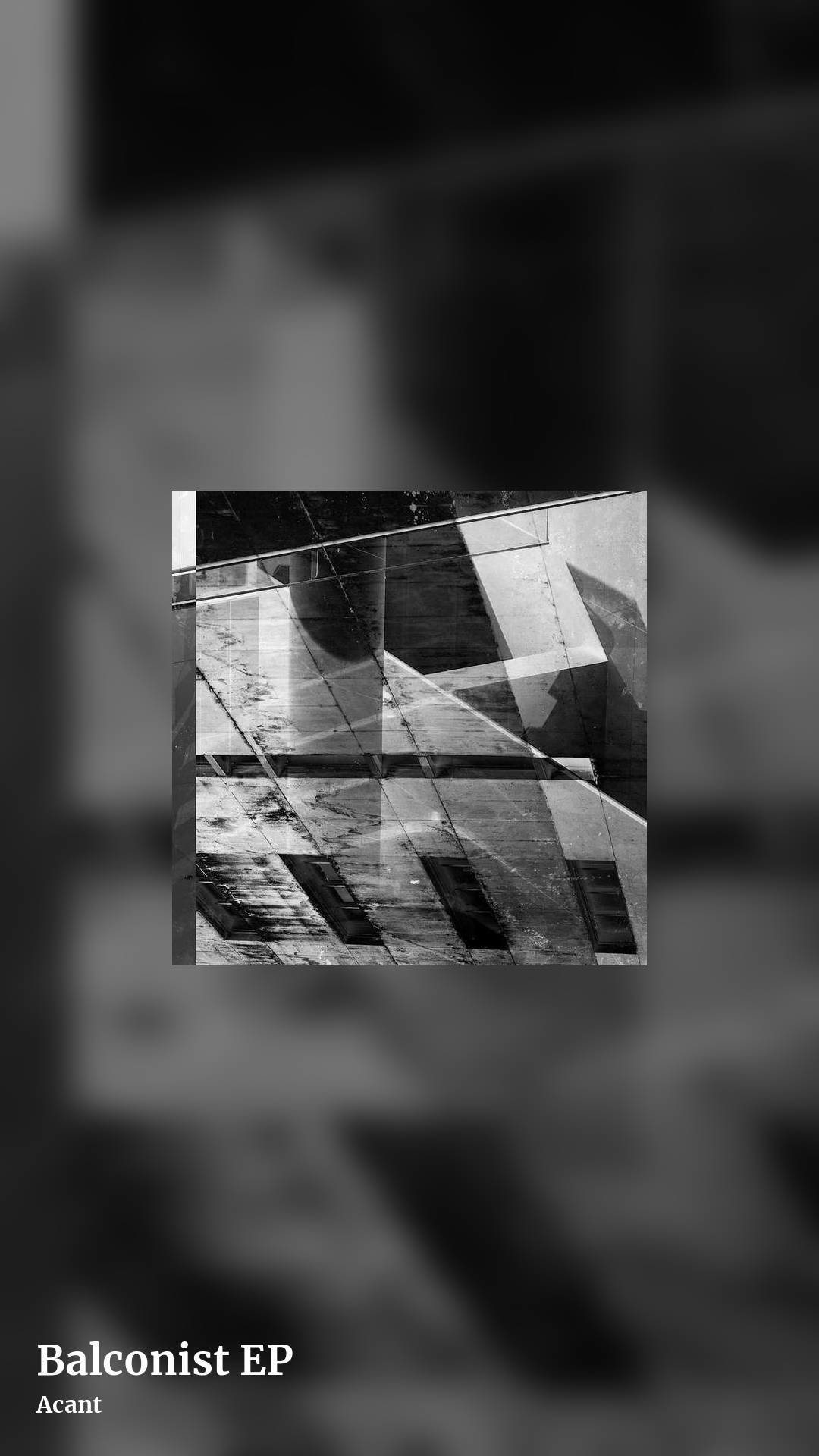 Balconist EP by Acant, story clean share image