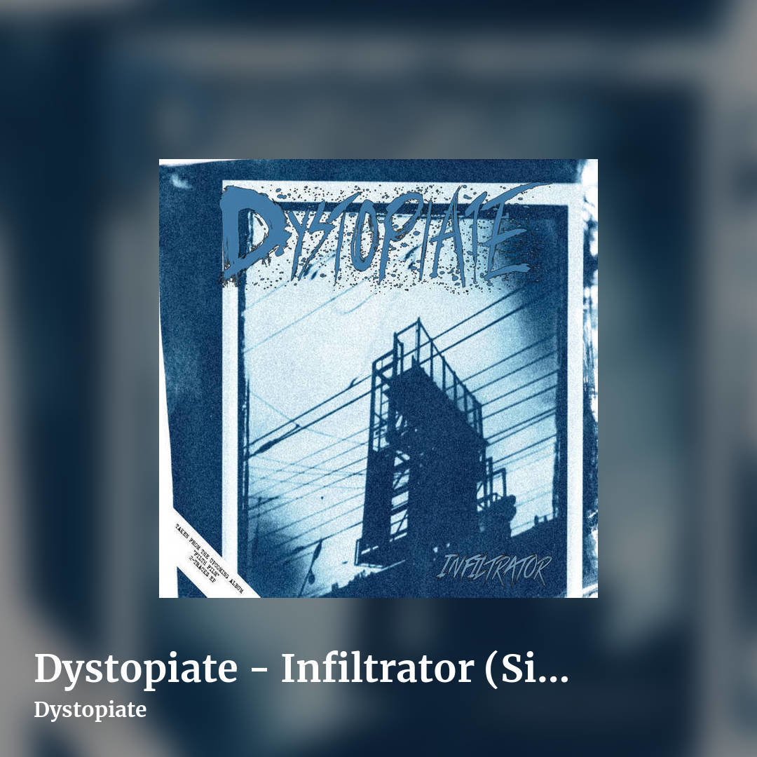 Dystopiate - Infiltrator (Single) by Dystopiate, square clean share image