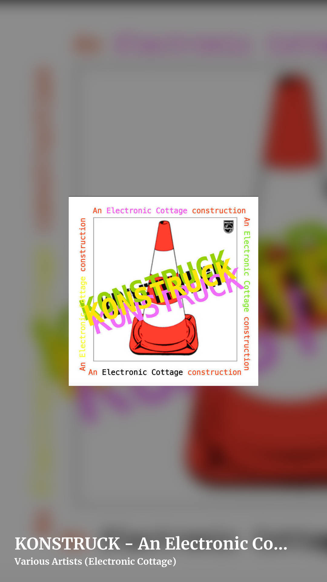 KONSTRUCK - An Electronic Cottage Construction by Various Artists (Electronic Cottage), story clean share image