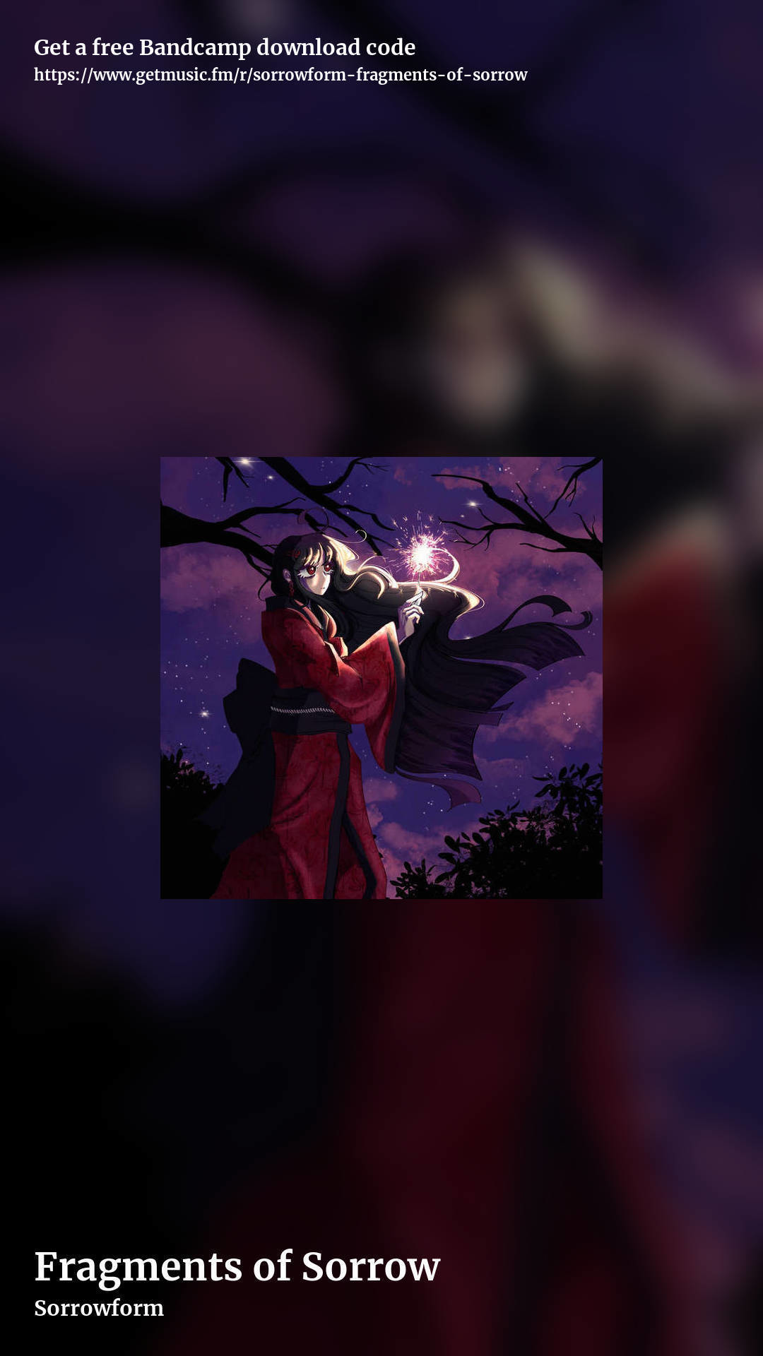 Fragments of Sorrow by Sorrowform, story promo share image