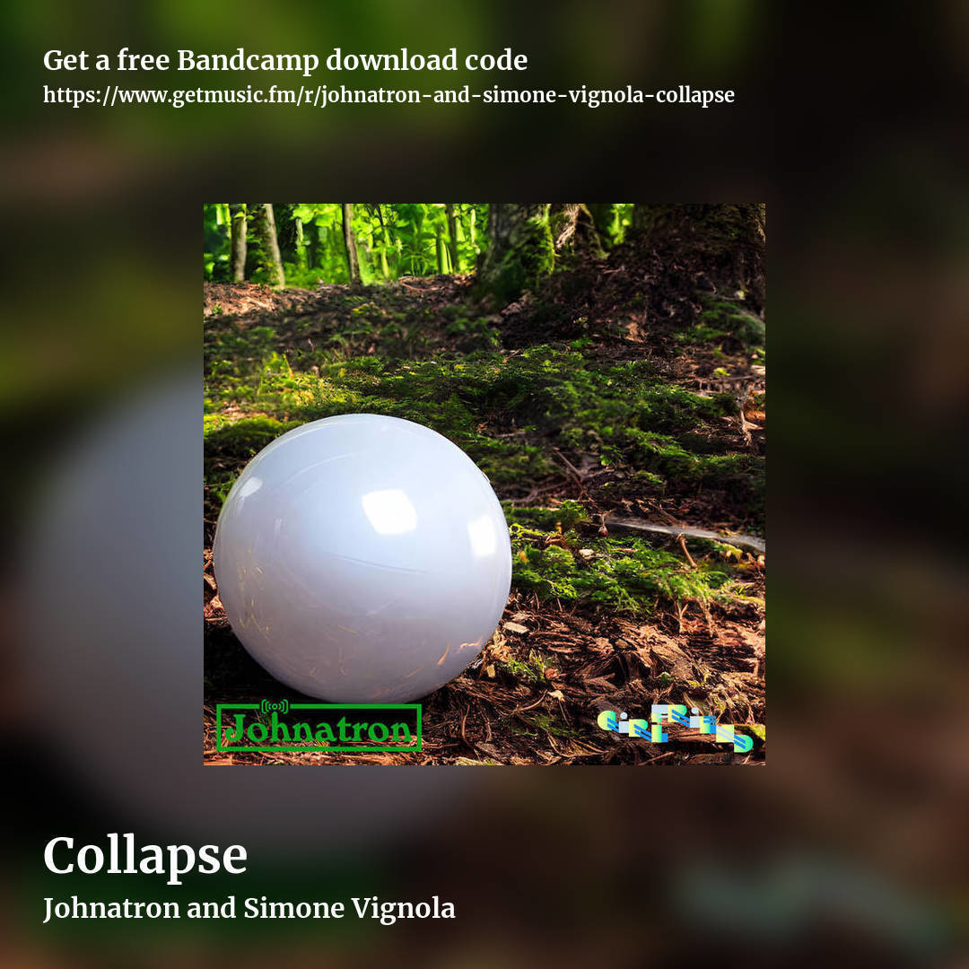 Collapse by Johnatron and Simone Vignola, square promo share image