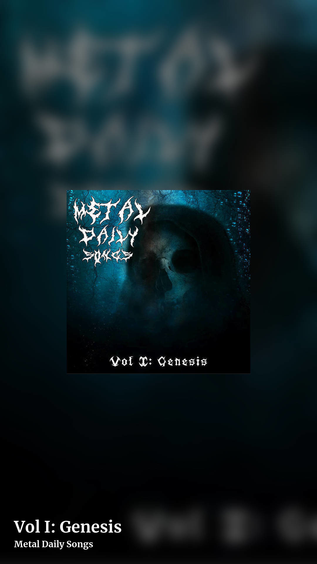 Vol I: Genesis by Metal Daily Songs, story clean share image