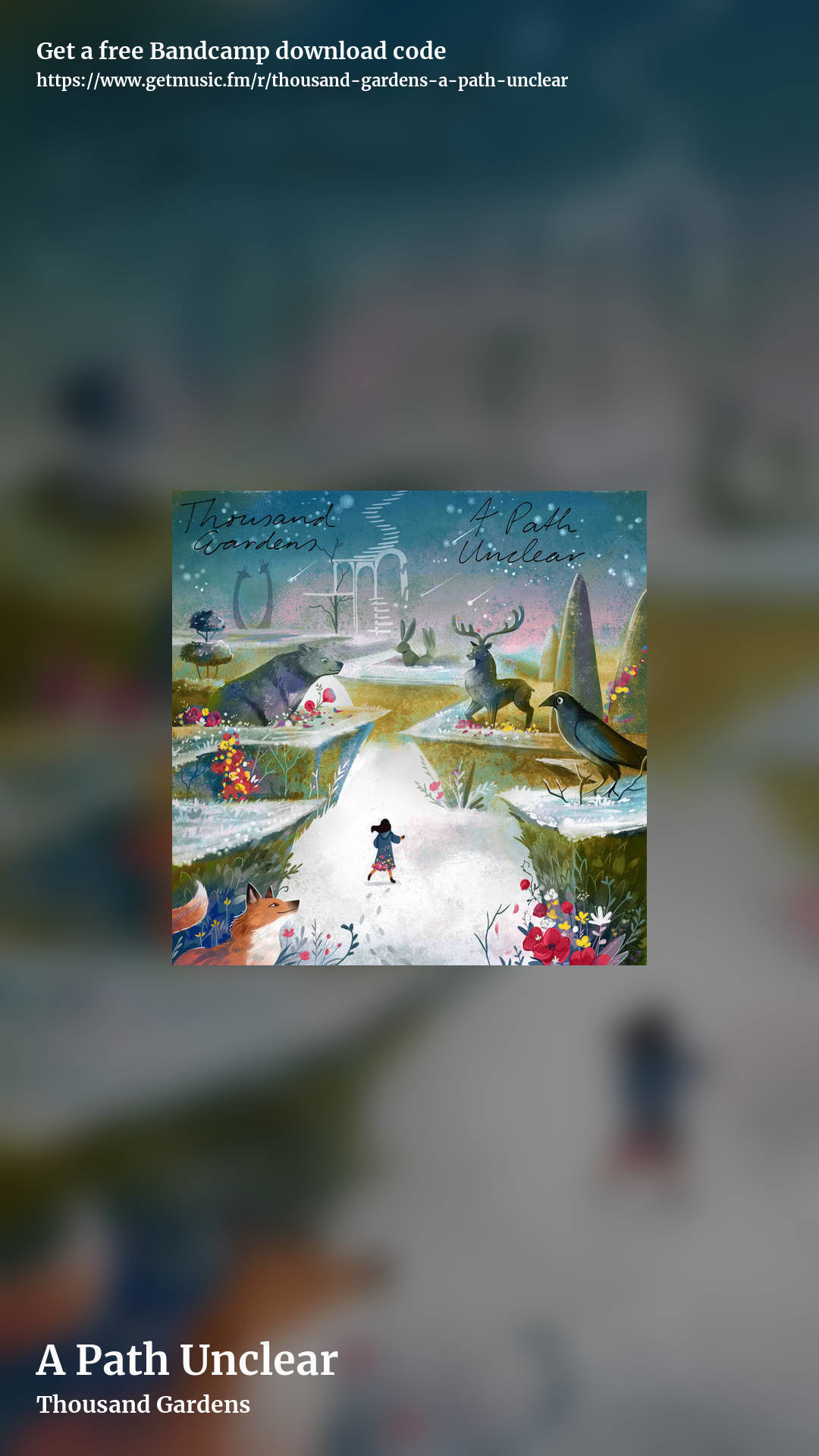 A Path Unclear by Thousand Gardens, story promo share image